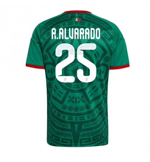 Mexiko Roberto Alvarado #25 Domácí Dres MS 2026 Krátký Rukáv Mexiko Roberto Alvarado #25 Domácí Dres MS 2026 Krátký Rukáv